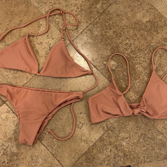 Mikoh Women's Tan Bikini Set - Picture 1 of 3